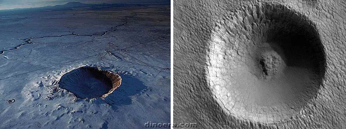 Krater meteor