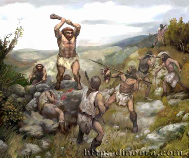 Битва неандертальцев с кроманьонцами